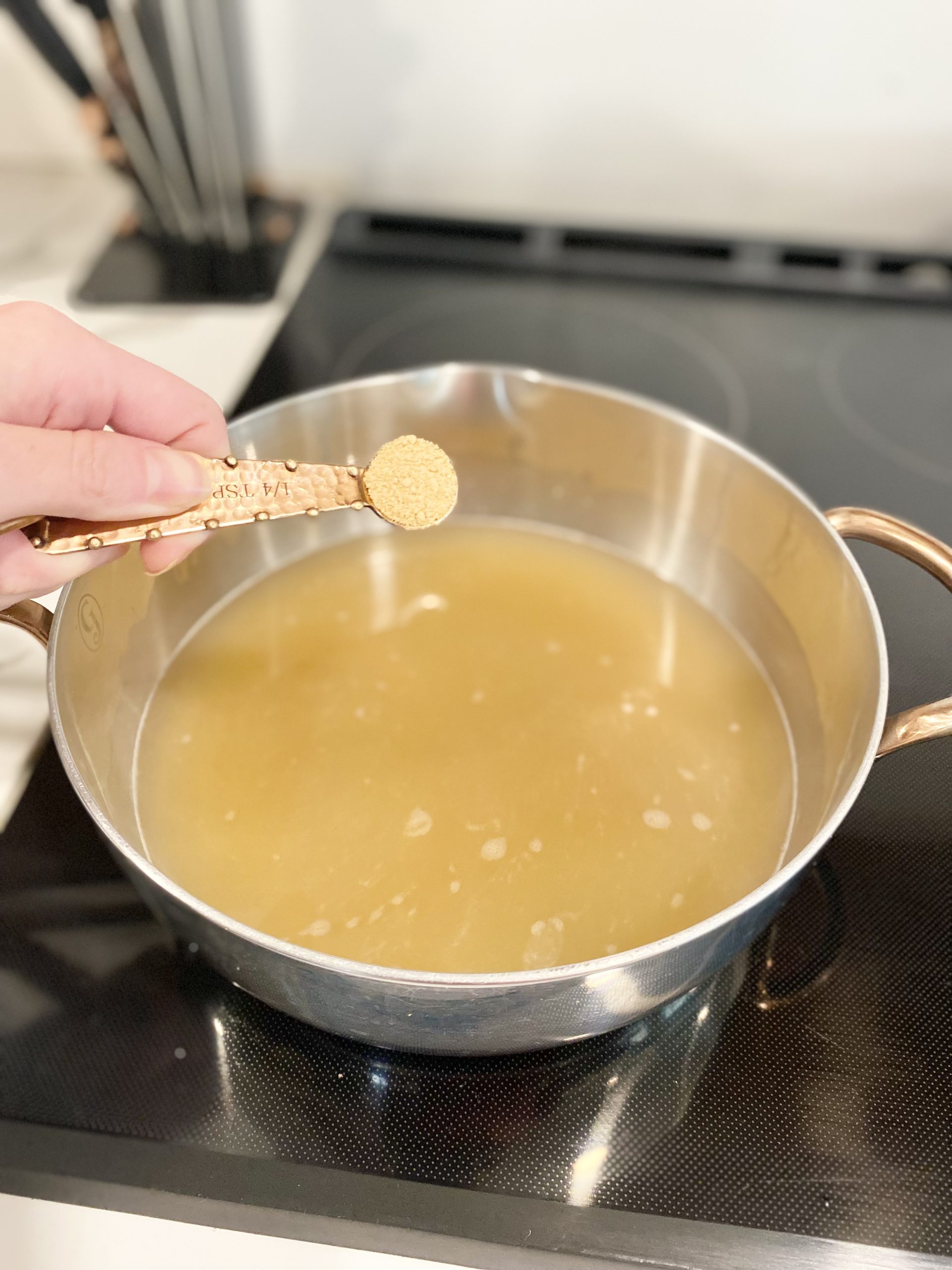 adding ginger to eggdrop soup