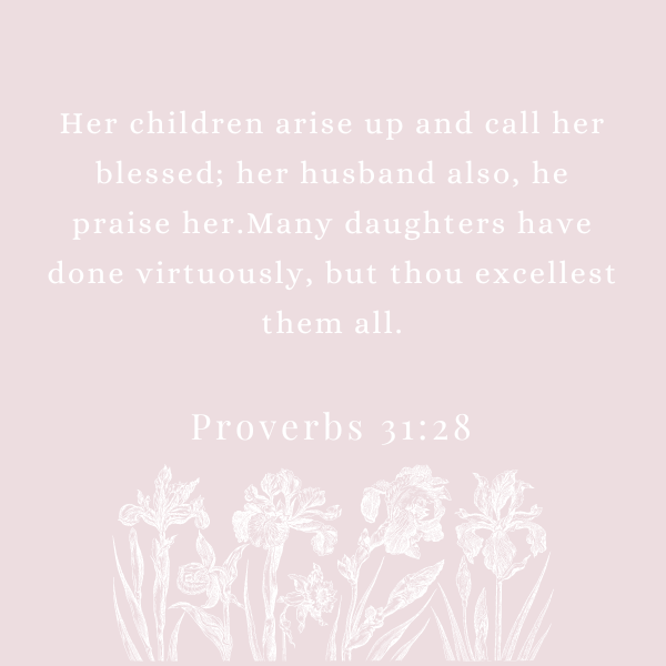 bible verse about being a mom