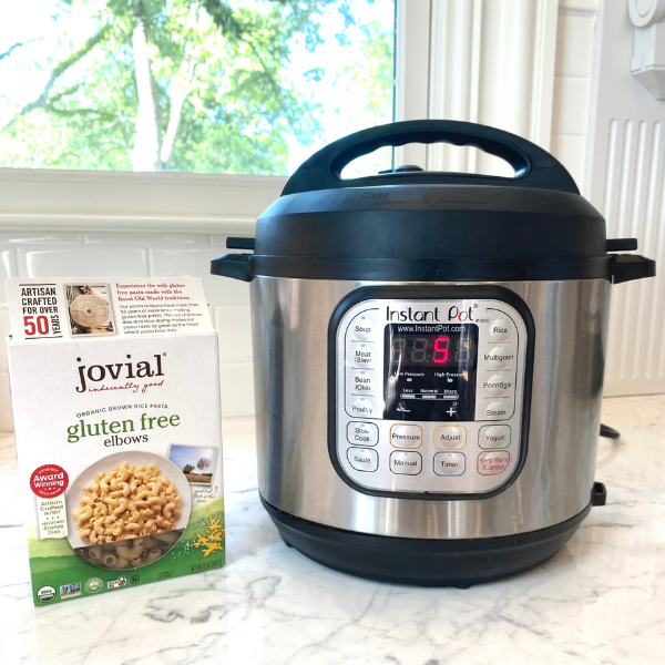 gluten free noodles and instant pot