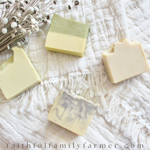 goat milk soap variety soaps