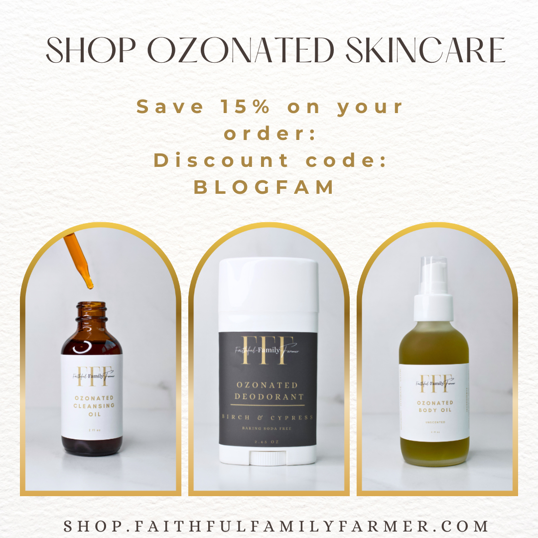 ozonated skincare 