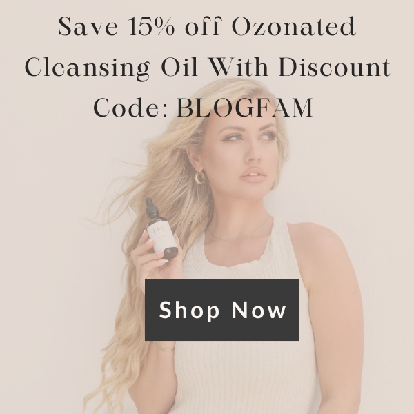 Ozonated cleansing oil 